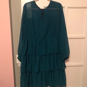 Gorgeous Teal Eloquii Dress.